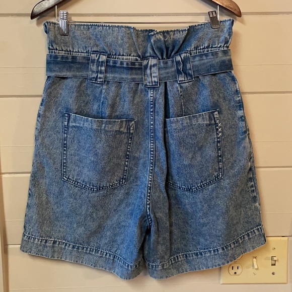 Scotch & Soda Matchy Matchy Paperbag Belted Denim Jean Shorts Size 31. - Picture 6 of 13